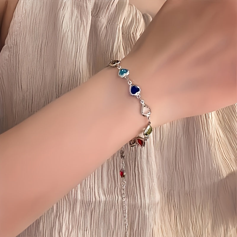 Melania | Pulsera Única en Forma de Corazón