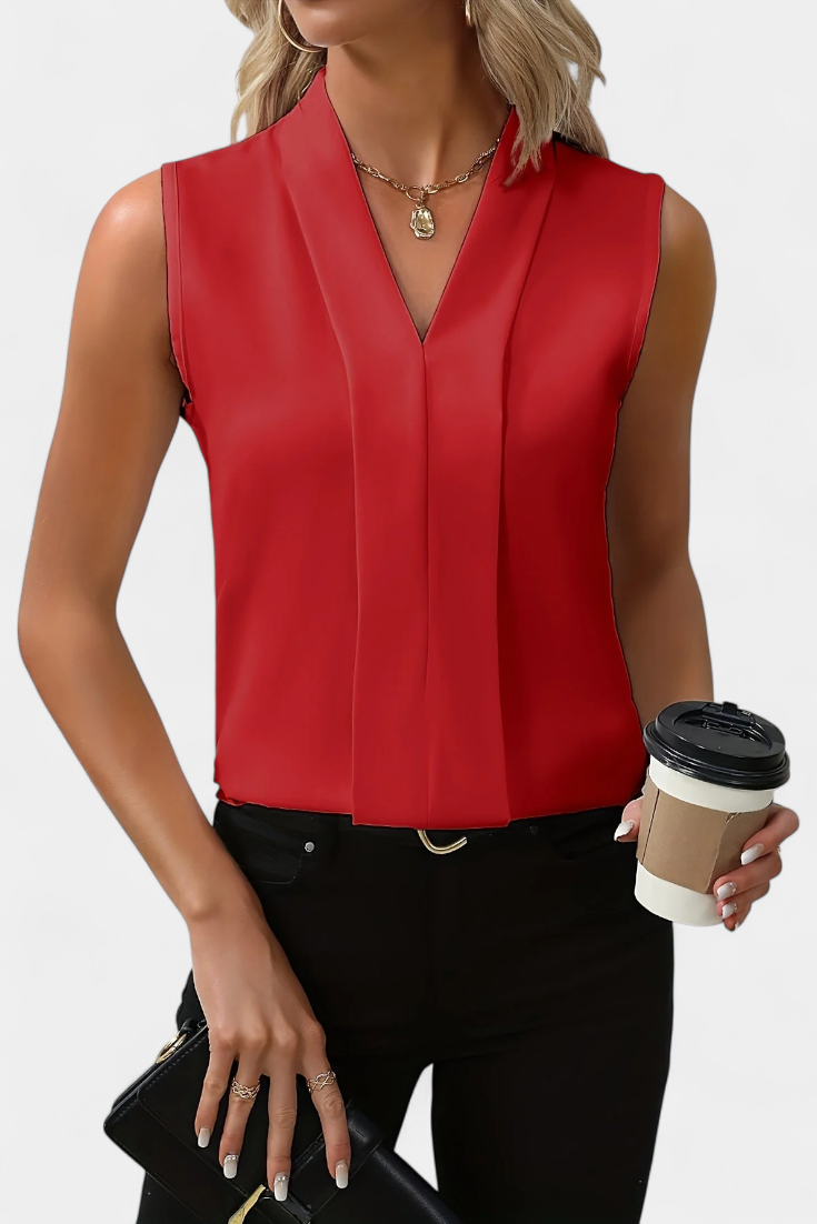 Nela | Blusa sin Mangas