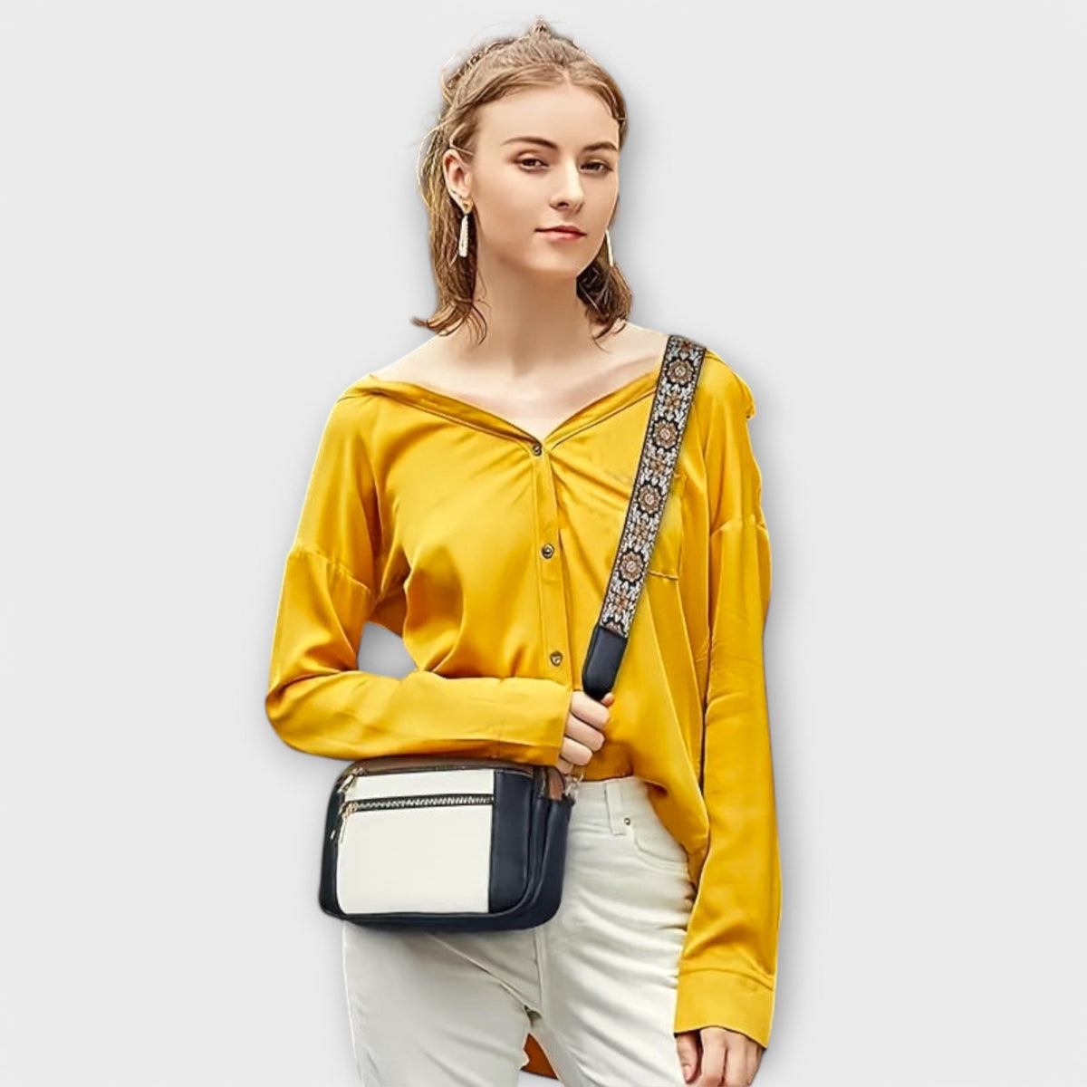 Elain | Bolso Bandolera Vegano de Piel Sintética