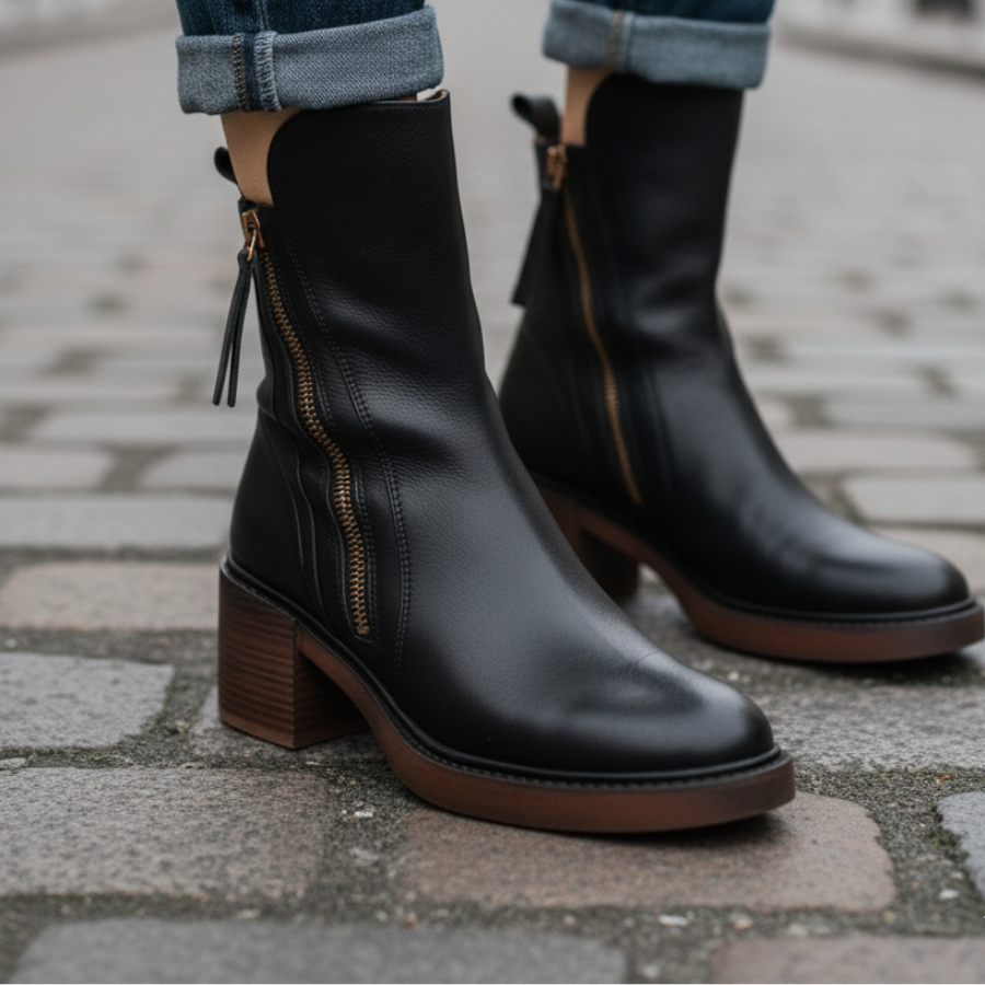 Diana | Botas con Tacón Cuadrado - imagen 5