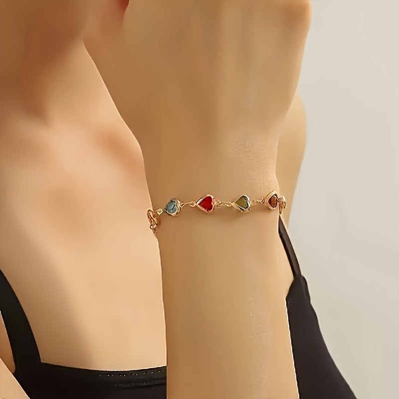 Melania | Pulsera Única en Forma de Corazón