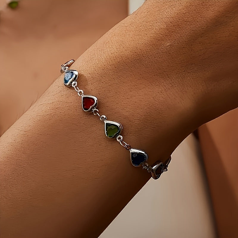 Melania | Pulsera Única en Forma de Corazón