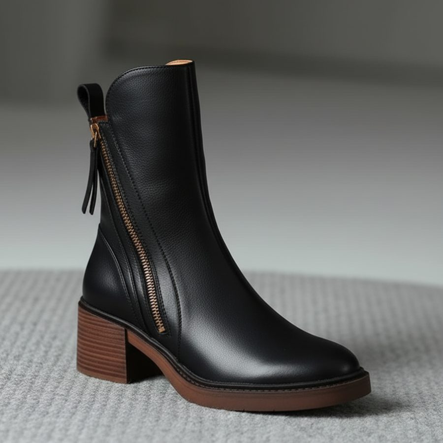 Diana | Botas con Tacón Cuadrado - imagen 7