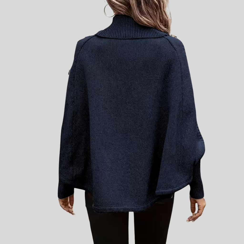 Hope | Jersey de Punto Trenzado con Cuello Alto