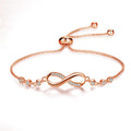 Carmela | Pulsera Ajustable Chic en Oro Rosa