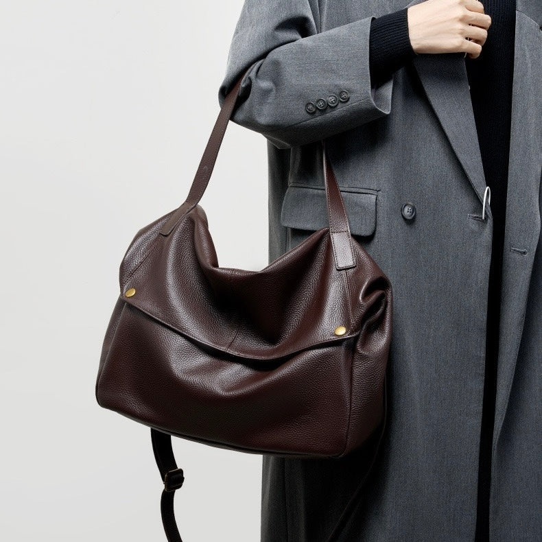 Adriana | Bolso Minimalista de Piel Auténtica Suave