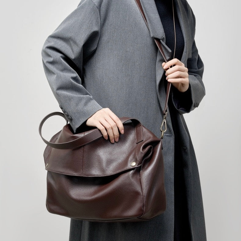 Adriana | Bolso Minimalista de Piel Auténtica Suave