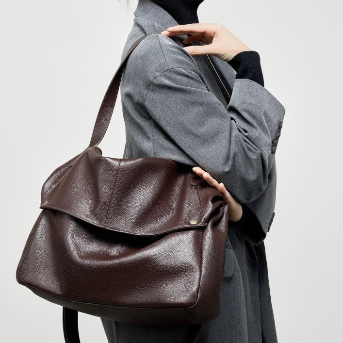 Adriana | Bolso Minimalista de Piel Auténtica Suave