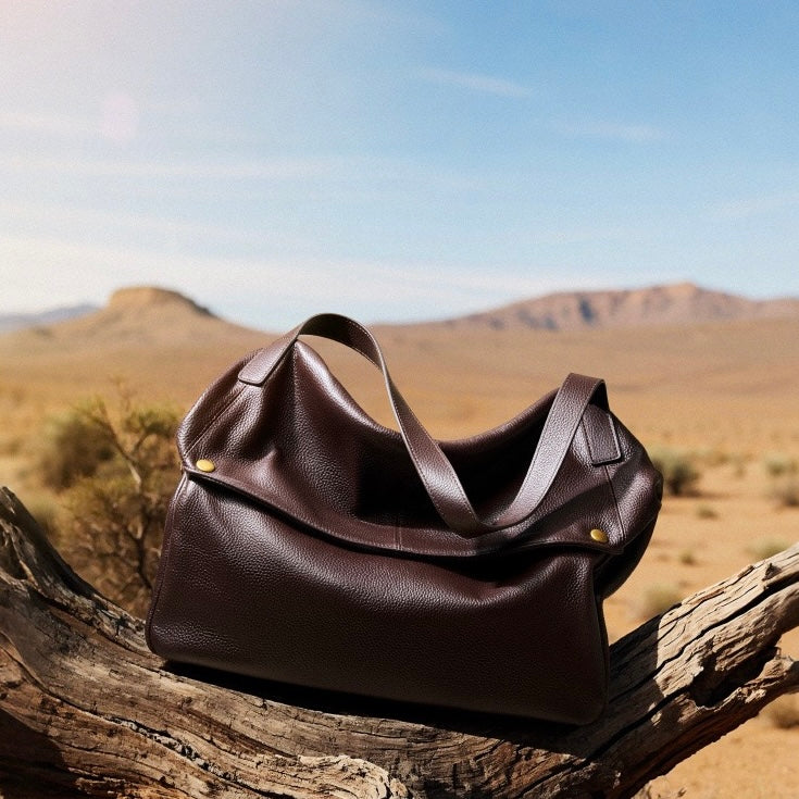 Adriana | Bolso Minimalista de Piel Auténtica Suave