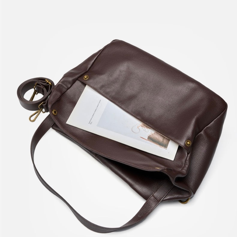 Adriana | Bolso Minimalista de Piel Auténtica Suave