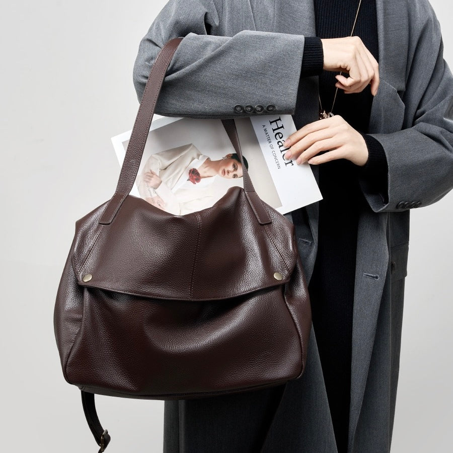 Adriana | Bolso Minimalista de Piel Auténtica Suave