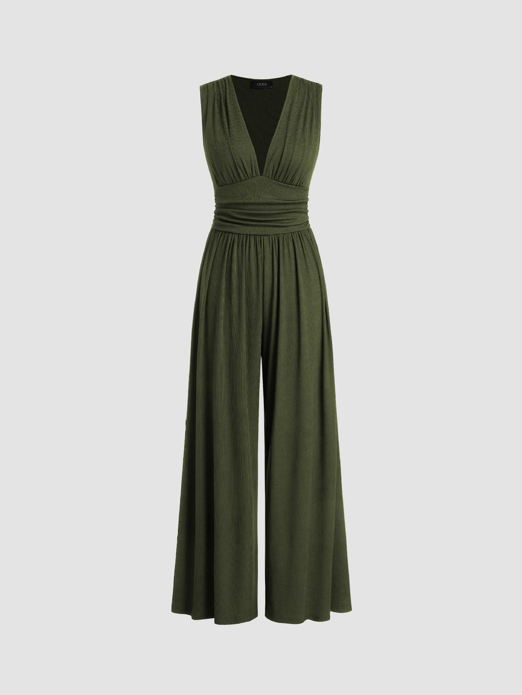 Charity | Mono Elegante sin Mangas y Pierna Ancha