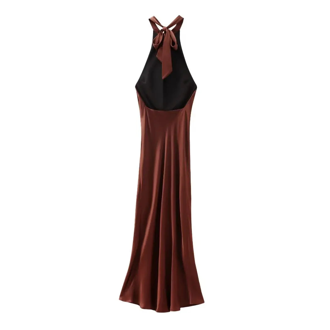 VESTIDO DE ESPALDA DESCUBIERTA – PARA MUJER