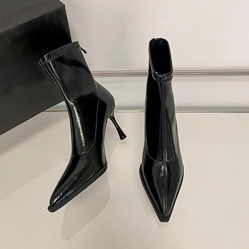 Nicole | Botines Tacón Fino