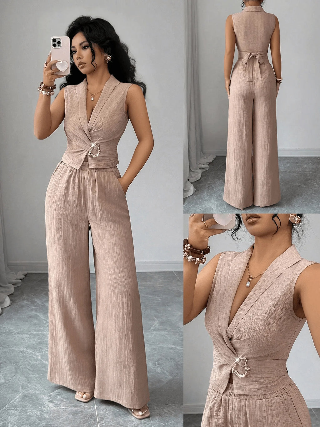 CONJUNTO DE SEDA – PARA MUJER