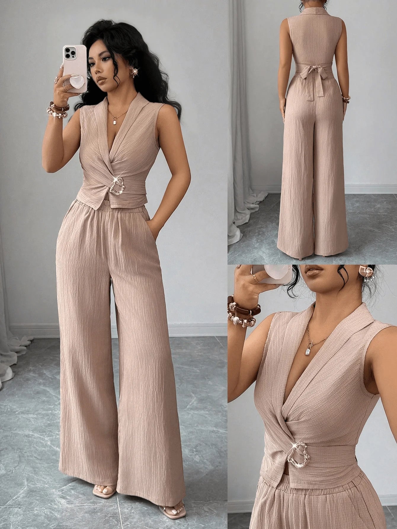 CONJUNTO DE SEDA – PARA MUJER