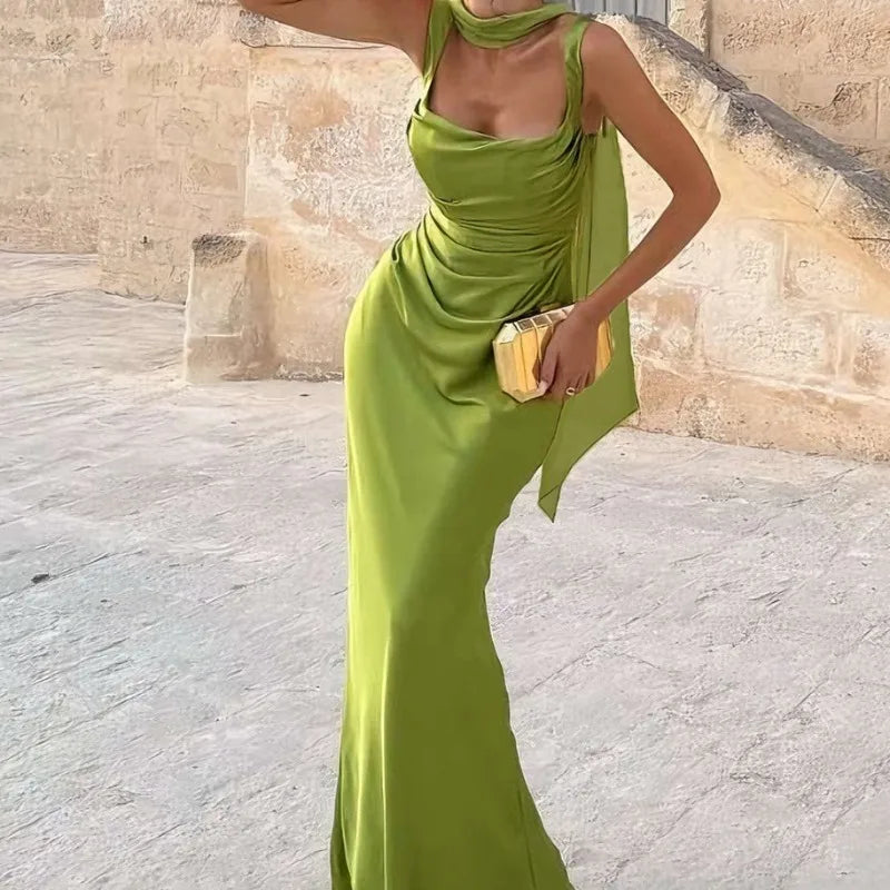 VESTIDO OASIS VERDE - PARA MUJER