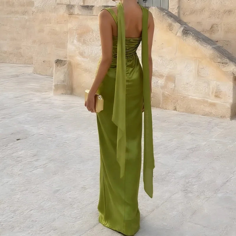 VESTIDO OASIS VERDE - PARA MUJER