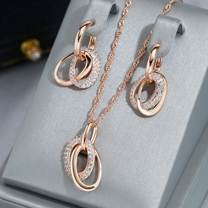 SET DE JOYERÍA – ELEGANCIA DE ZIRCONIA