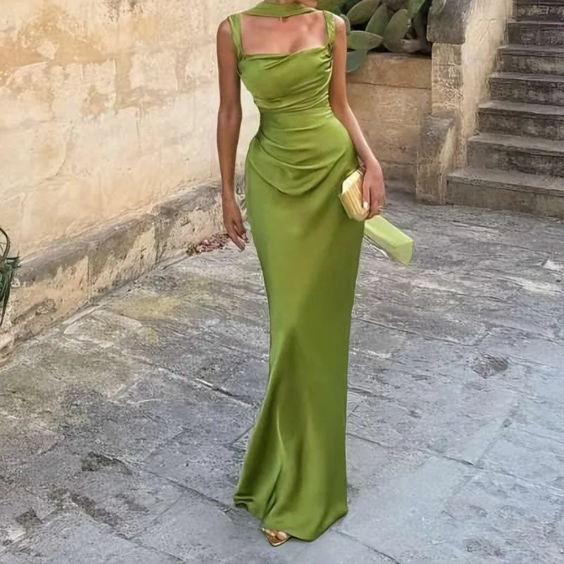 VESTIDO OASIS VERDE - PARA MUJER