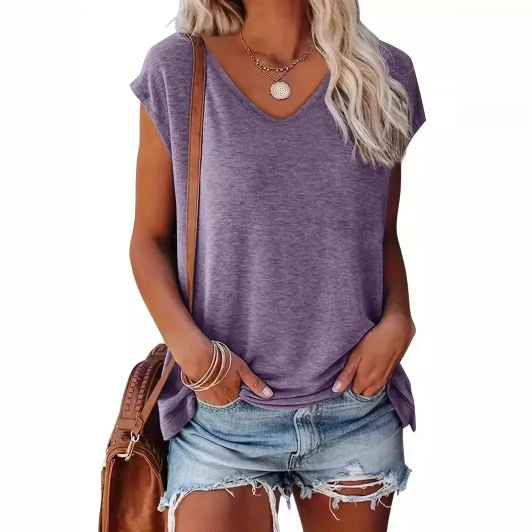 Ada | Camiseta Elegante de Manga Corta