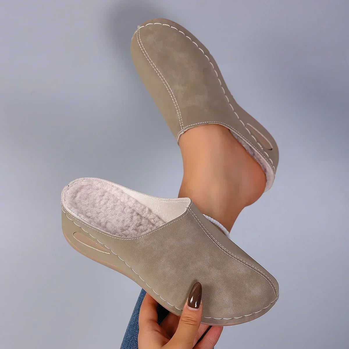 Elena | Zapatillas de Casa Ortopédicas Calentitas