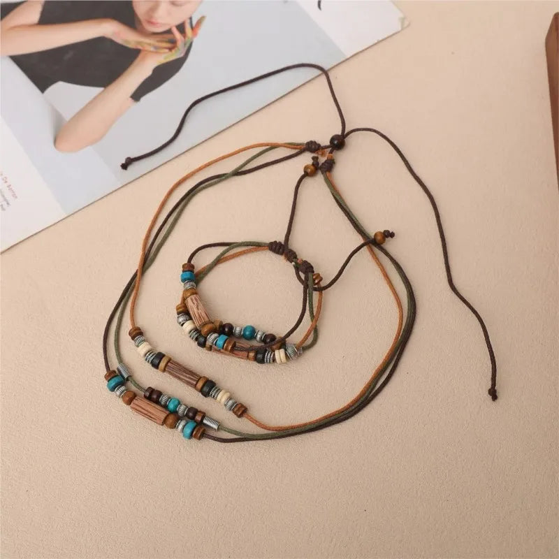 Lea | Set Áurea Collar y Pulsera