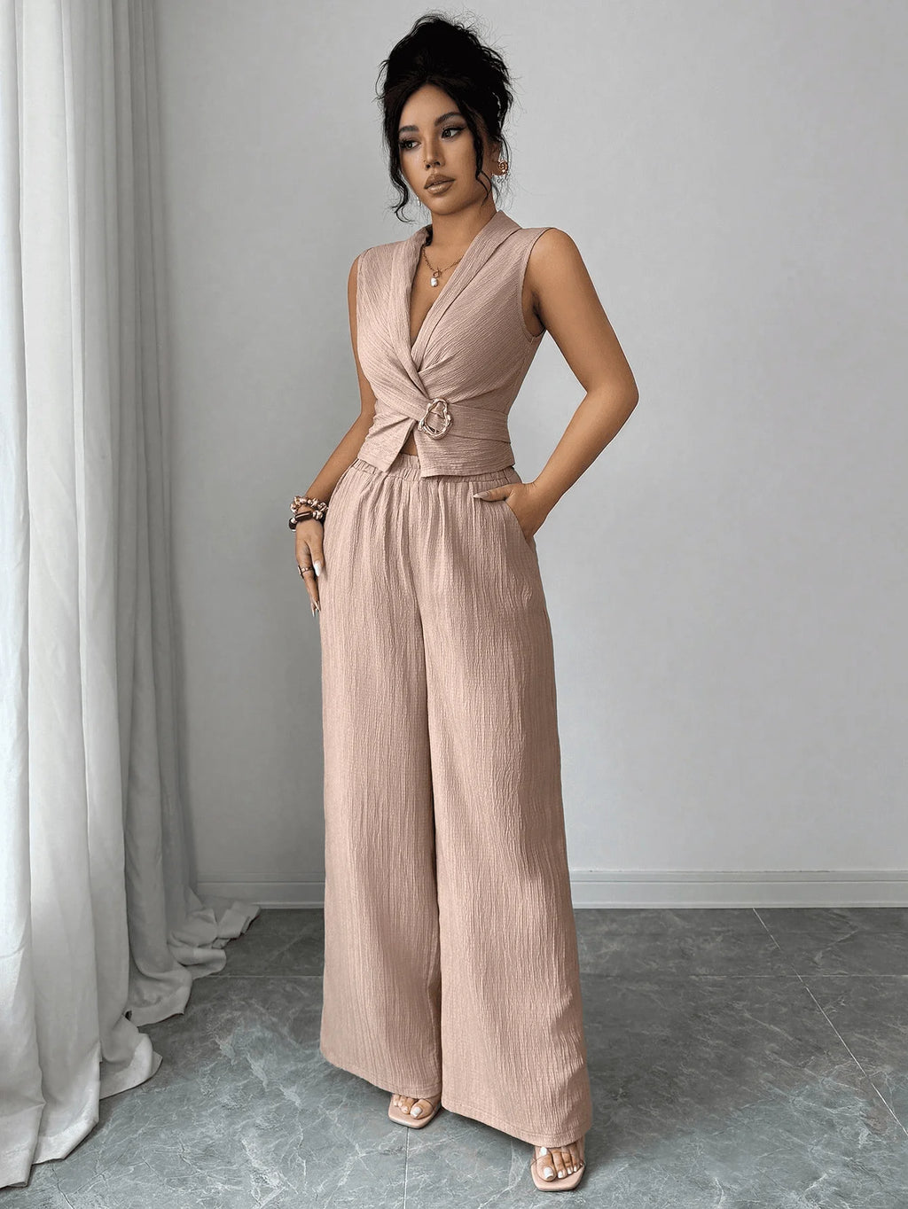 CONJUNTO DE SEDA – PARA MUJER