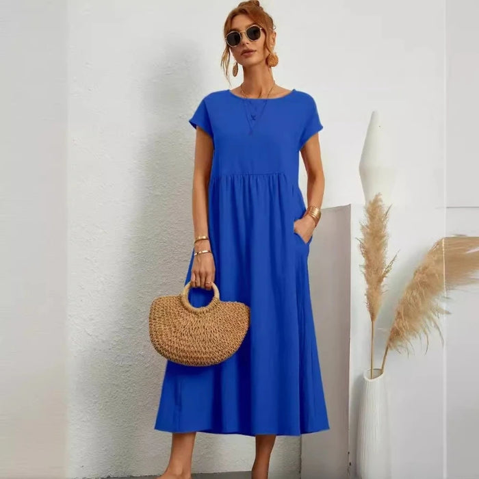 Vestido midi de elegancia atemporal