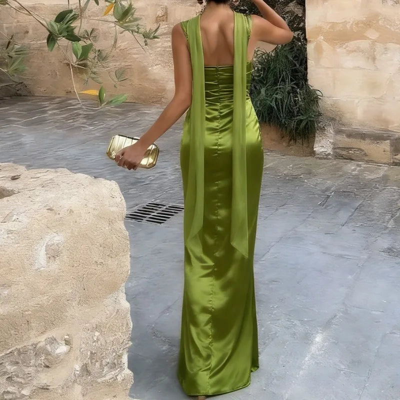 VESTIDO OASIS VERDE - PARA MUJER