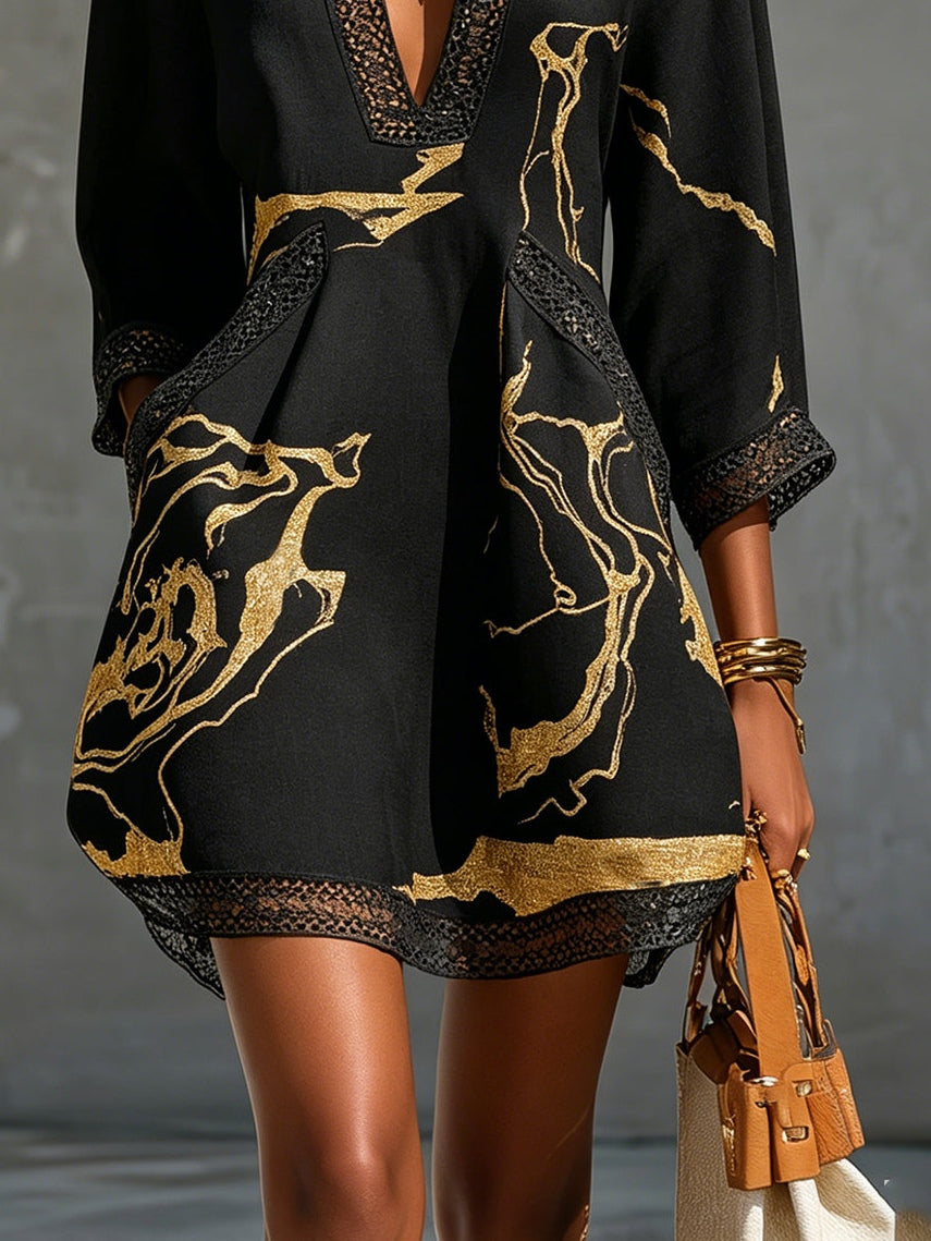 Donatella | Mini Vestido Negro