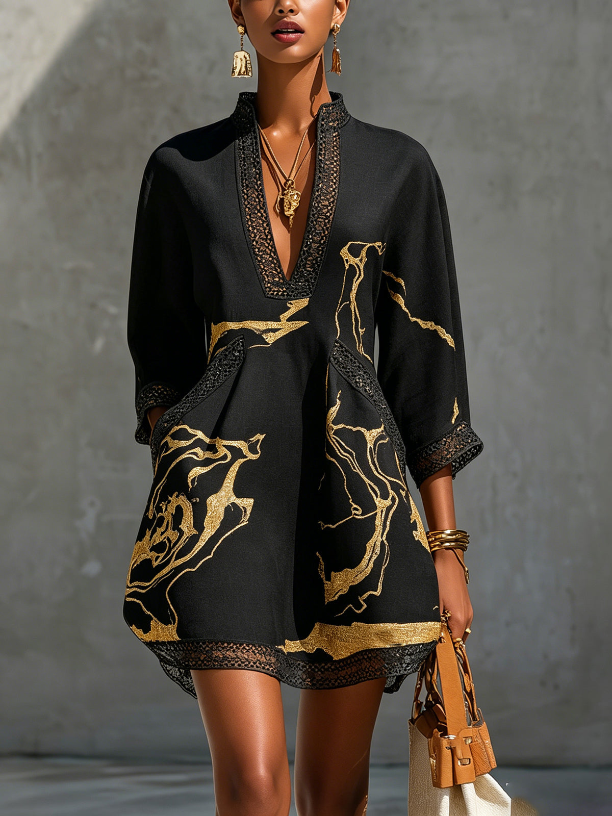 Donatella | Mini Vestido Negro
