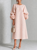 Lena | Vestido Midi Rosa