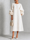 Maia | Vestido Midi Blanco