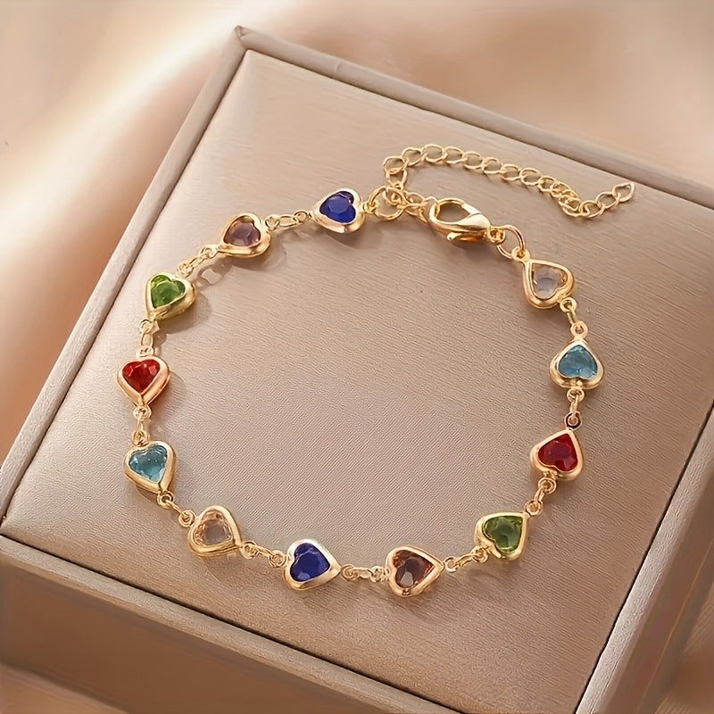 Melania | Pulsera Única en Forma de Corazón