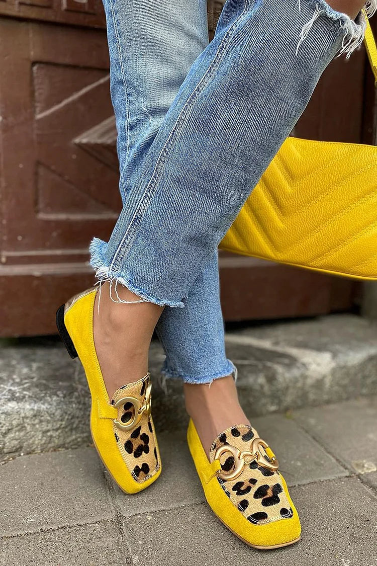 Assunta | Mocasines para Mujer con Estampado Animal Print - 36