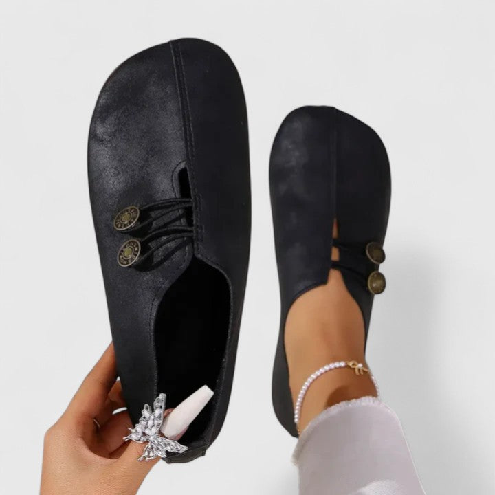 Caterina | Mocasines Elegantes para Mujer - Café Claro - 36