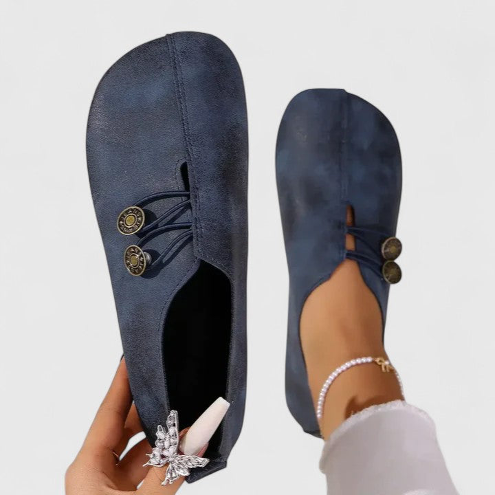 Caterina | Mocasines Elegantes para Mujer - Café Claro - 37
