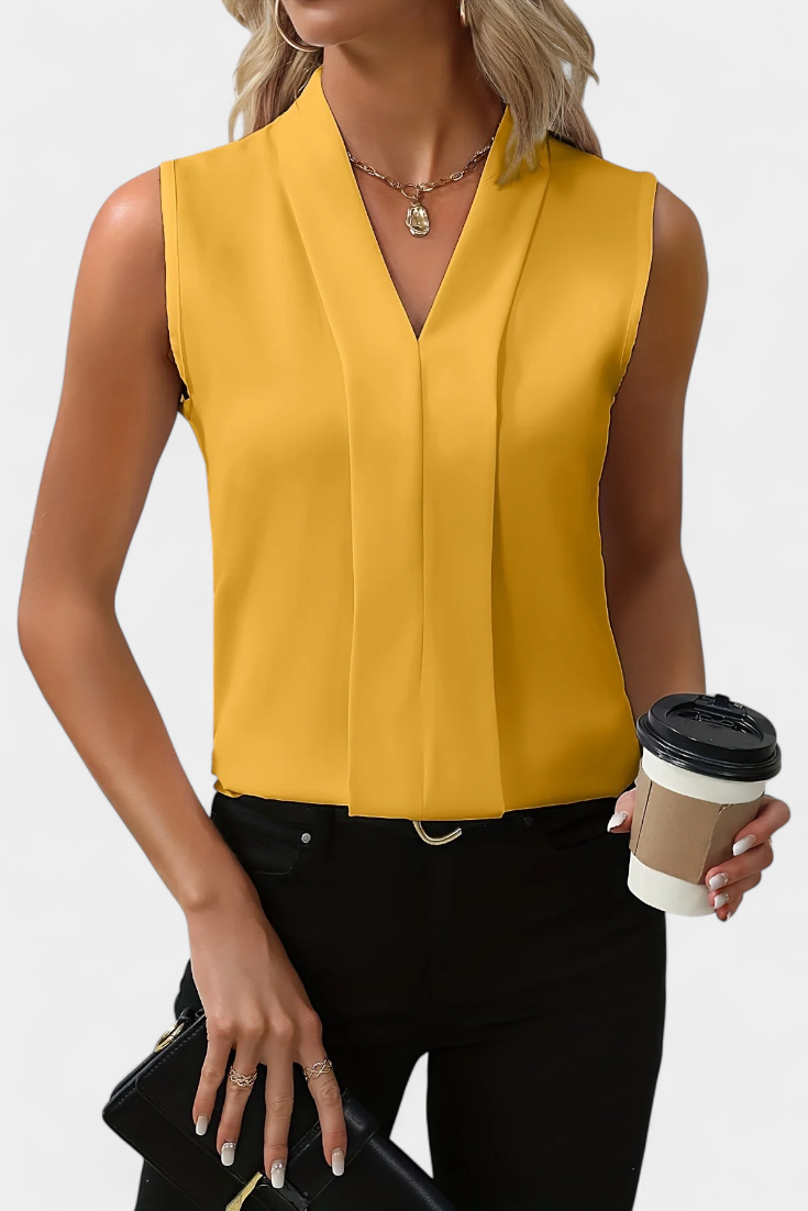 Nela | Blusa sin Mangas