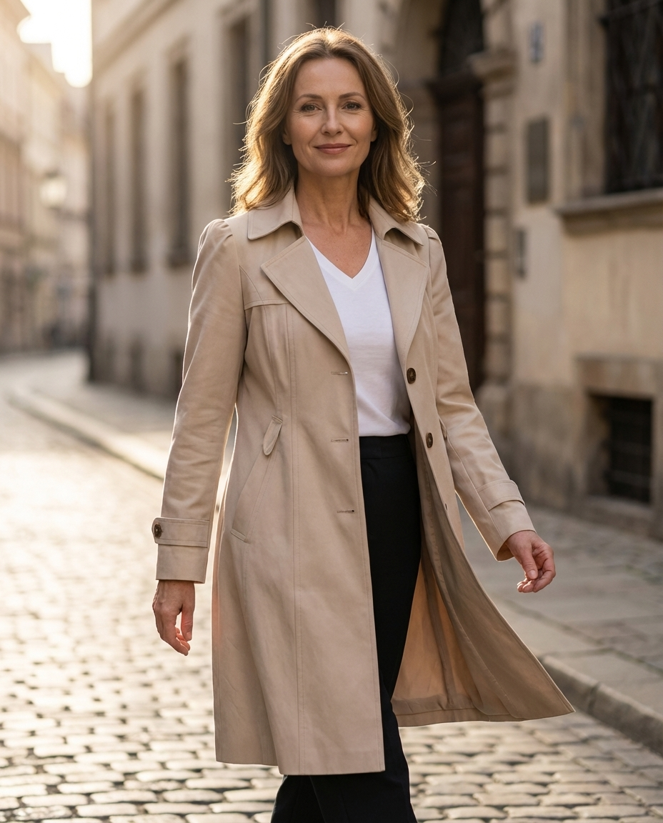 Bettina | Abrigo Largo Elegante