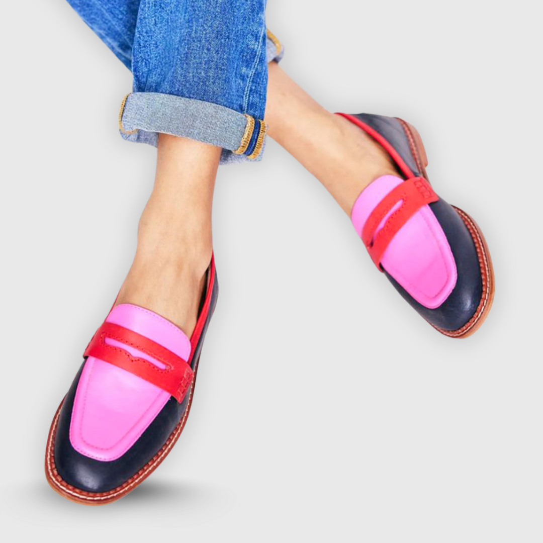Giuliana | Mocasines Bicolor para Mujer - 34