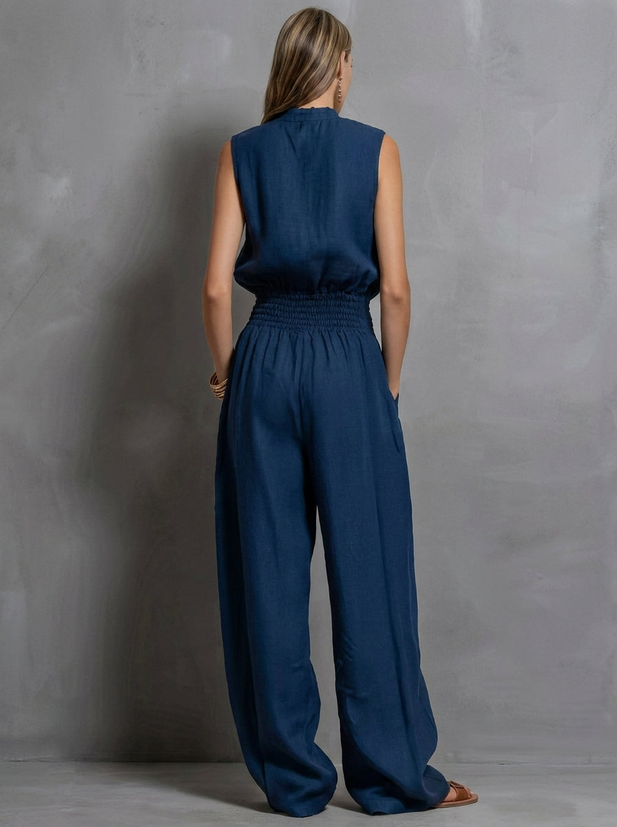 Zenaide | Mono con Cuello Alto Anudado