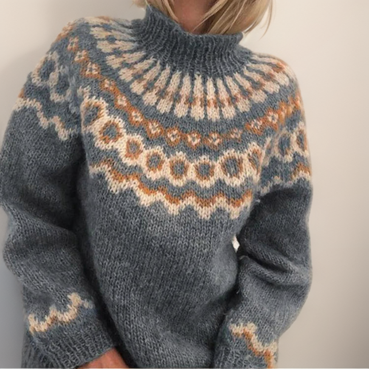 Sonia | Jersey acogedor de cuello alto