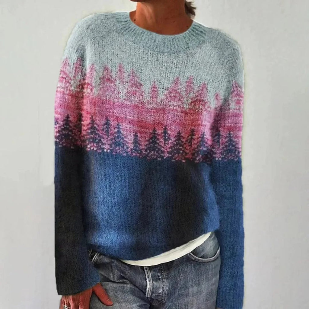 Silvia | Jersey retro acogedor