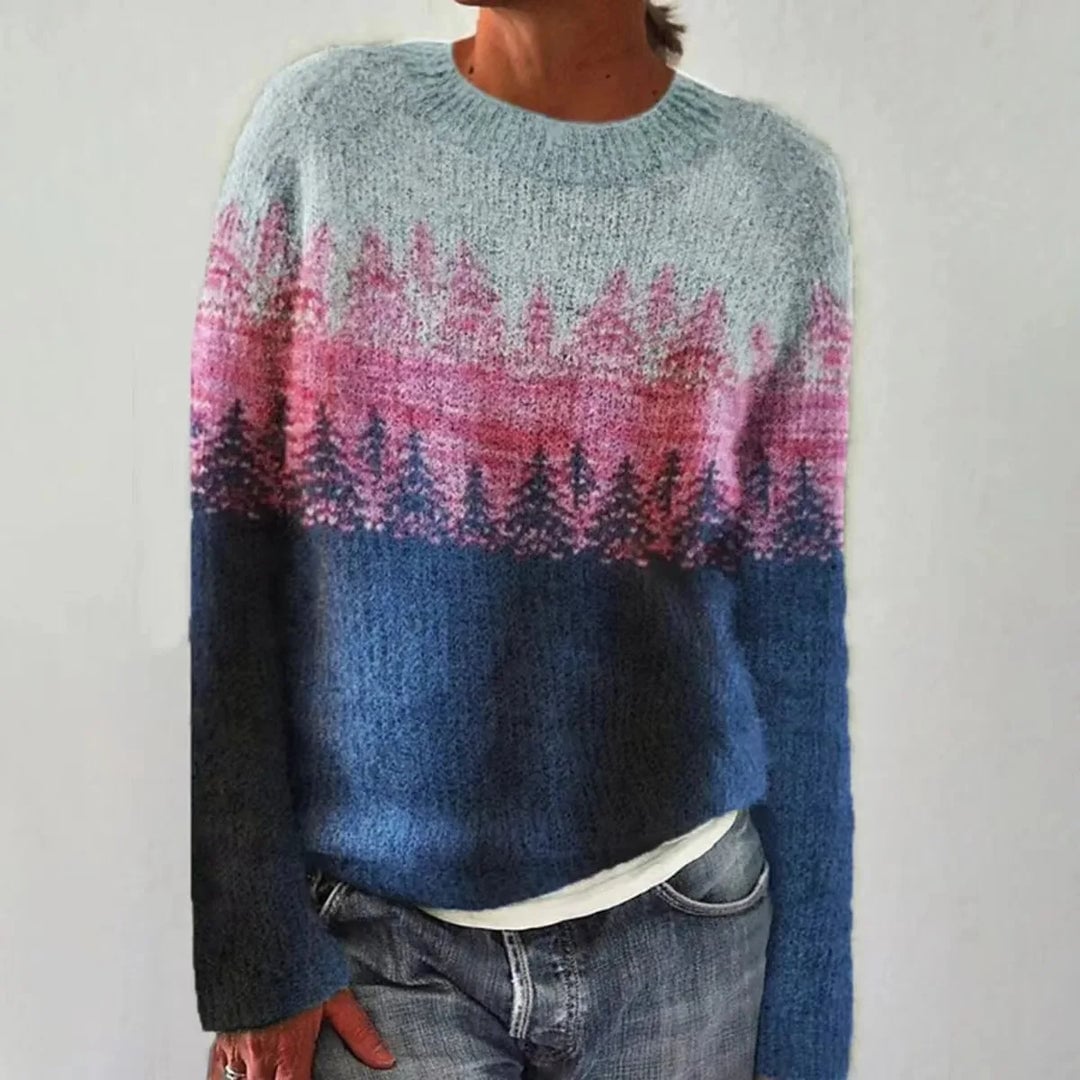 Silvia | Jersey retro acogedor
