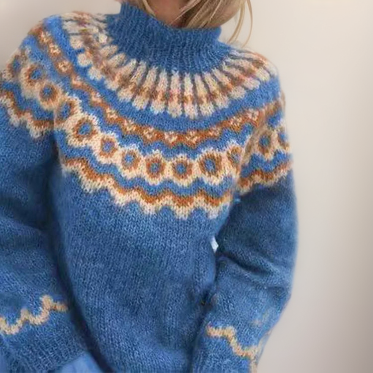 Sonia | Jersey acogedor de cuello alto