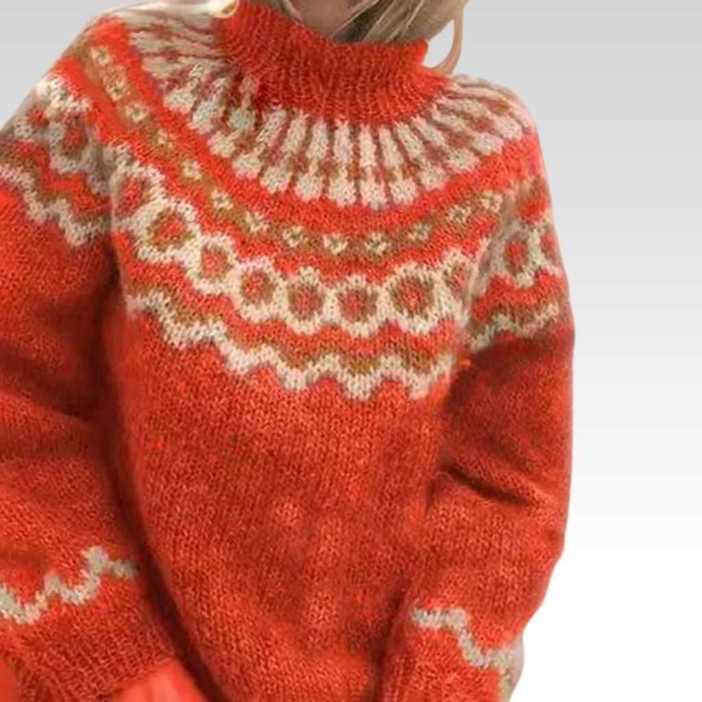 Sonia | Jersey acogedor de cuello alto