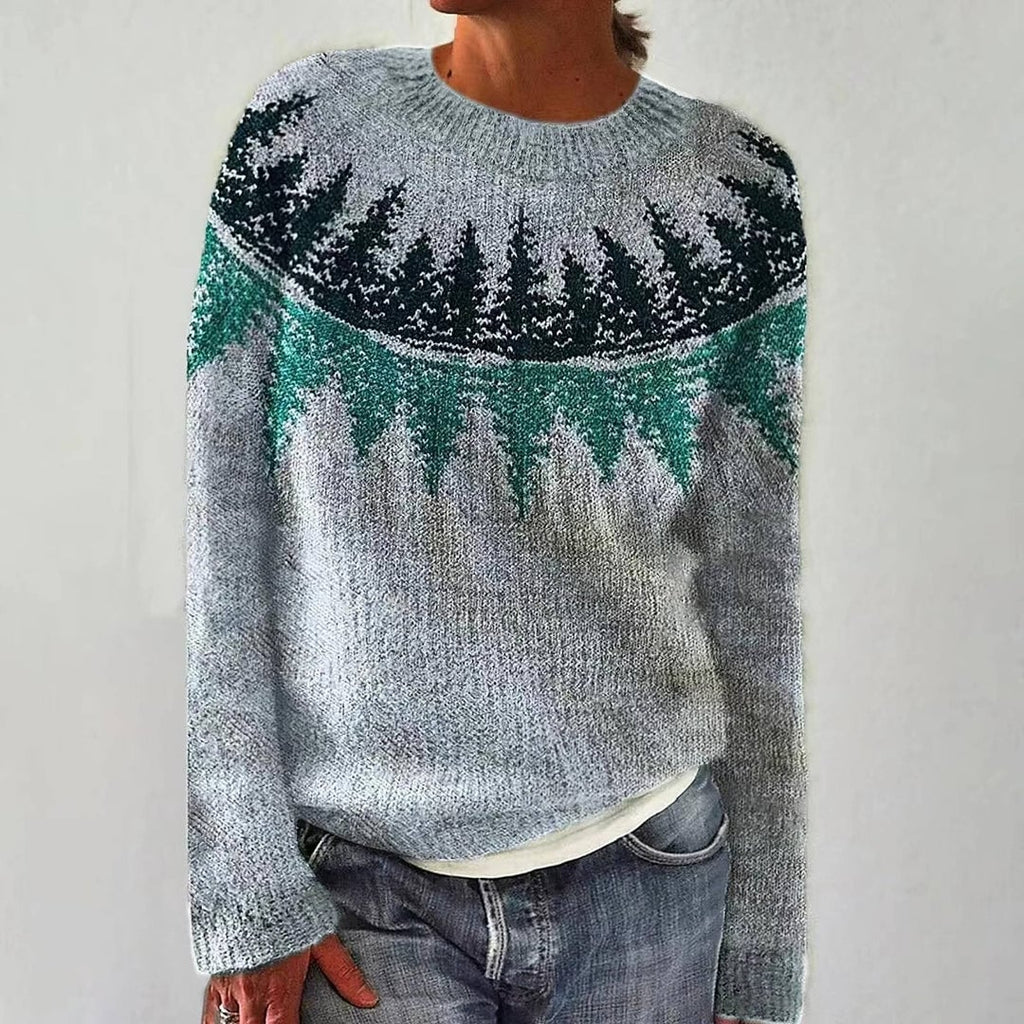 Silvia | Jersey retro acogedor
