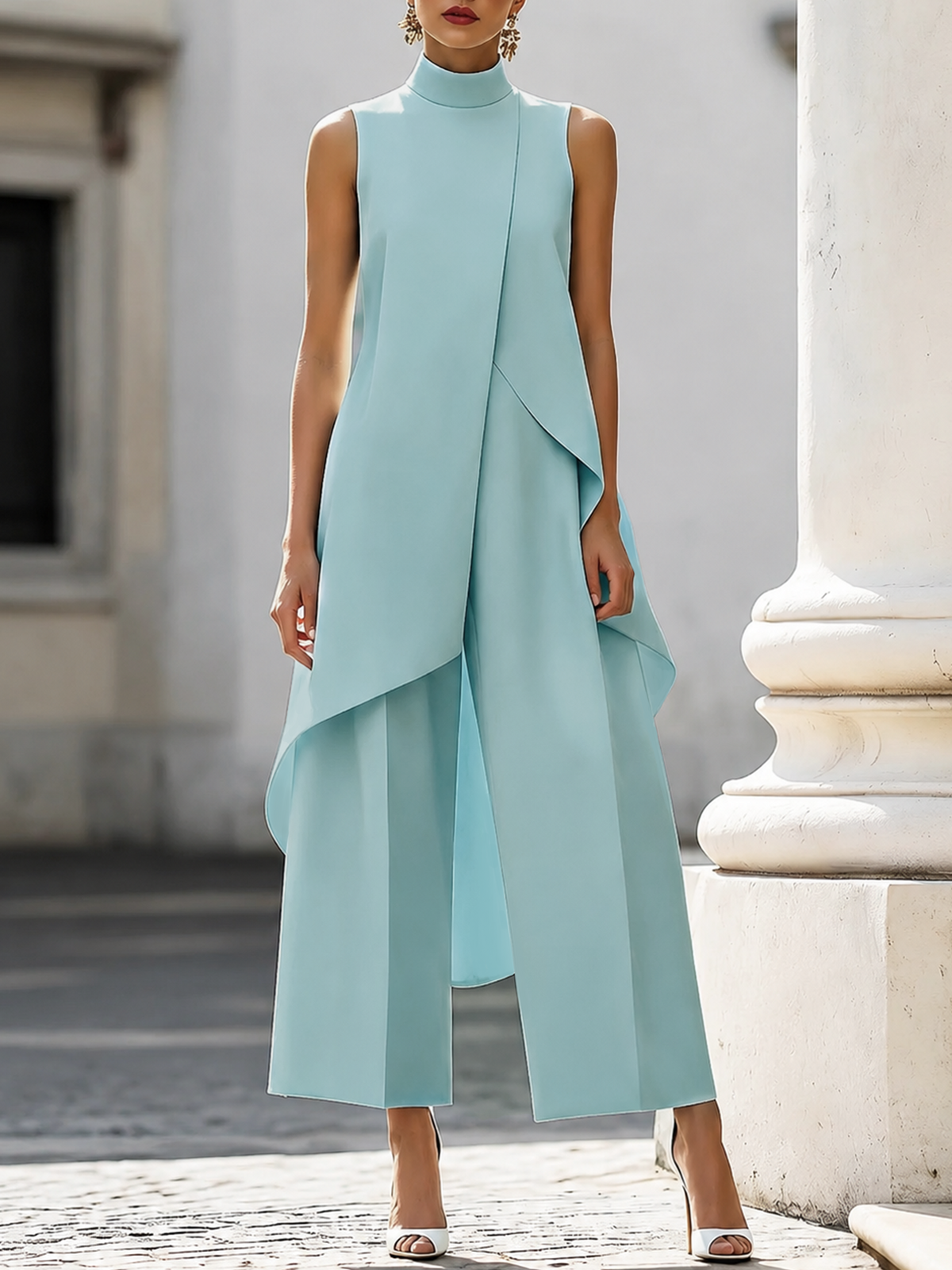 Catalina | Conjunto Largo de Caída Elegante