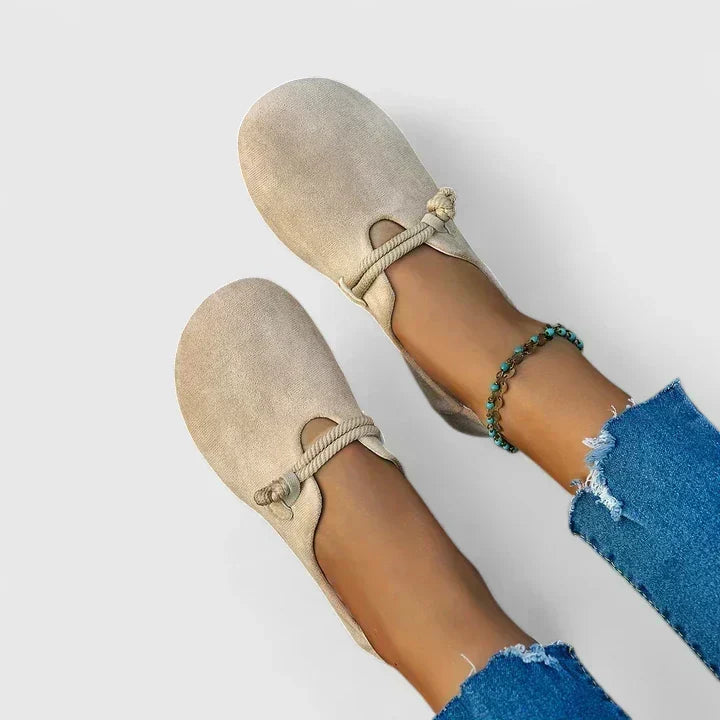 Luisa | Mocasines Elegantes para Mujer - Beige - 38